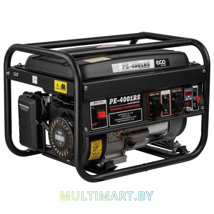 Бензиновый генератор ECO PE-4001RS Black Edition
